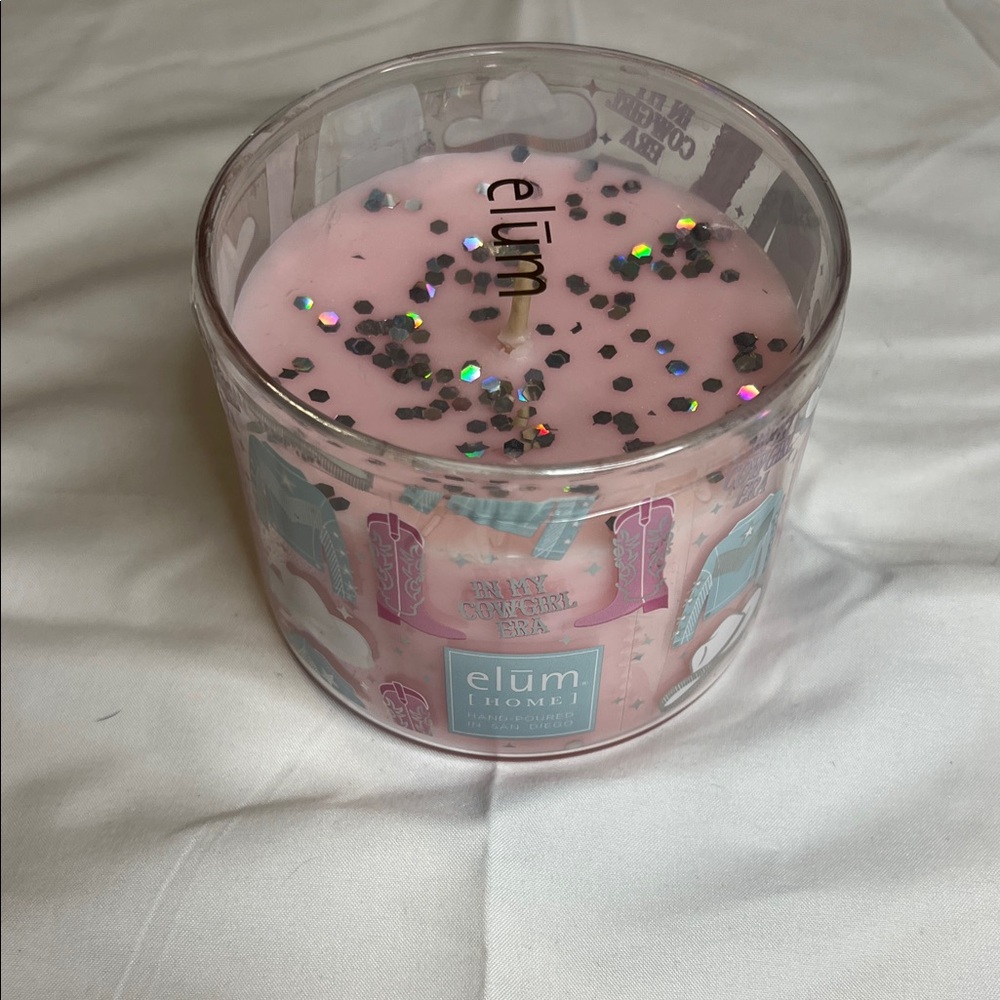 Pink Decorative Candle